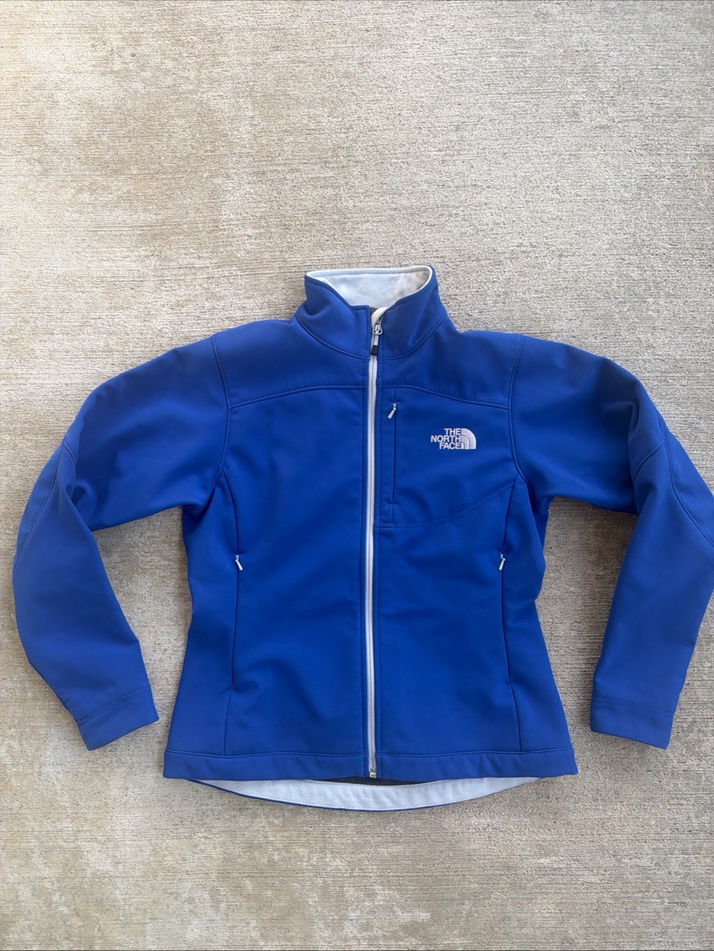 THE NORTH FACE TNF Apex Bionic Zip Women Zip Sweater Softshell Lined Jacket S